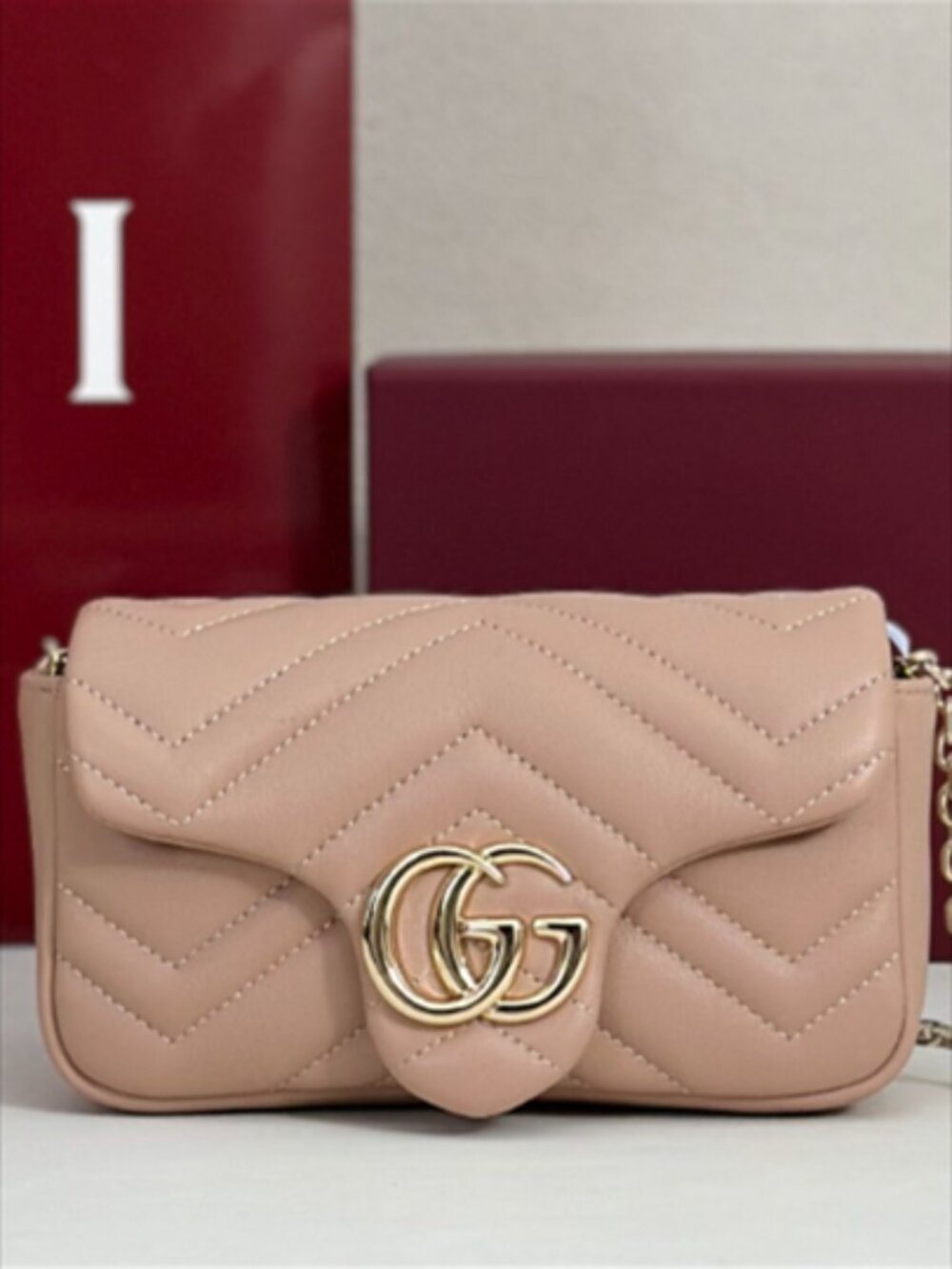 Gucci Bag — Apricot Pink